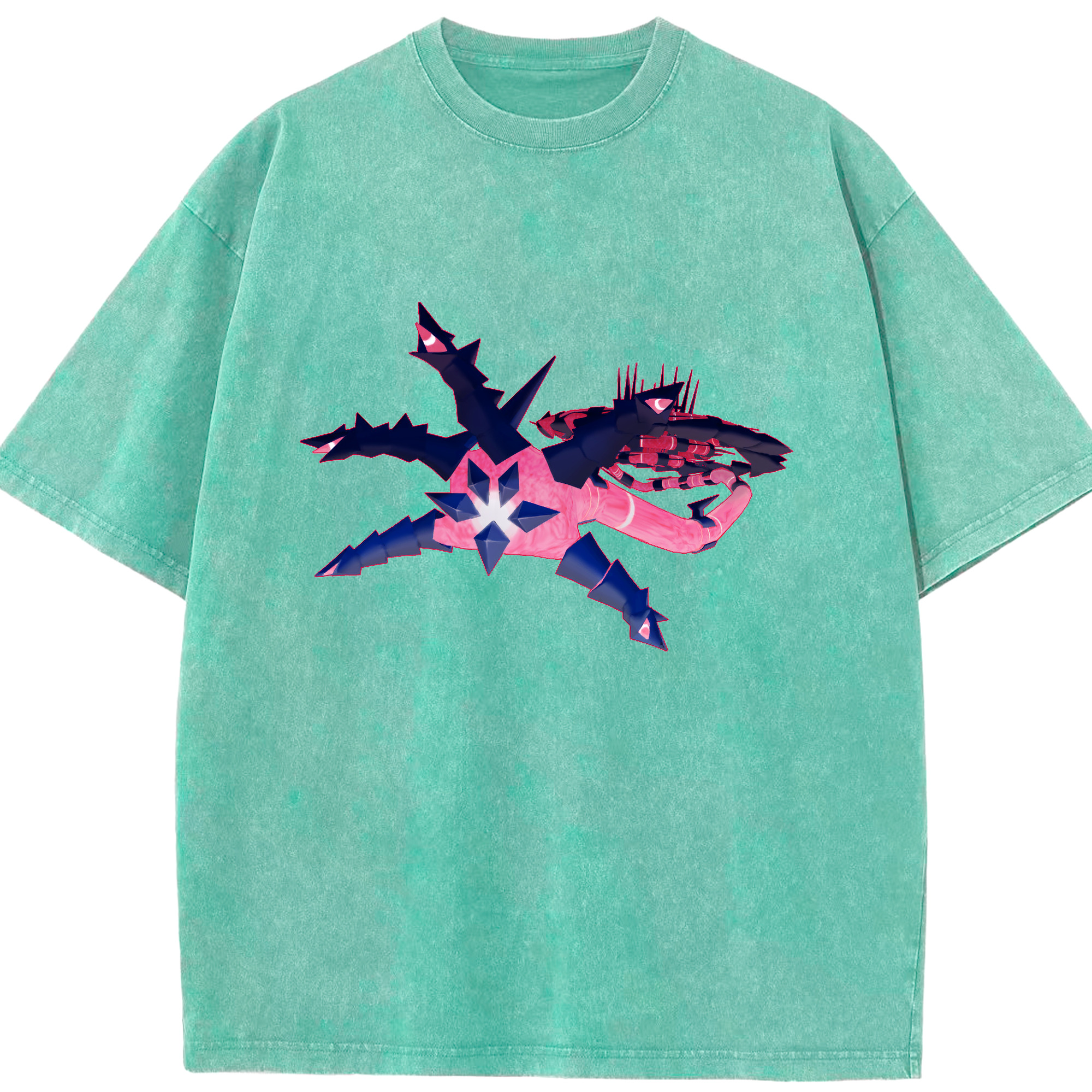 （画像用） ポケットモンスター Pokémon 綿100% ヴィンテージ風 半袖Tシャツ（フロントプリント）